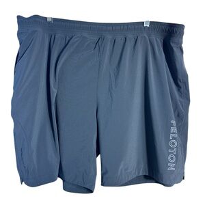 RHONE x Peloton Men's Blue Athletic, Gym, Cycling Shorts